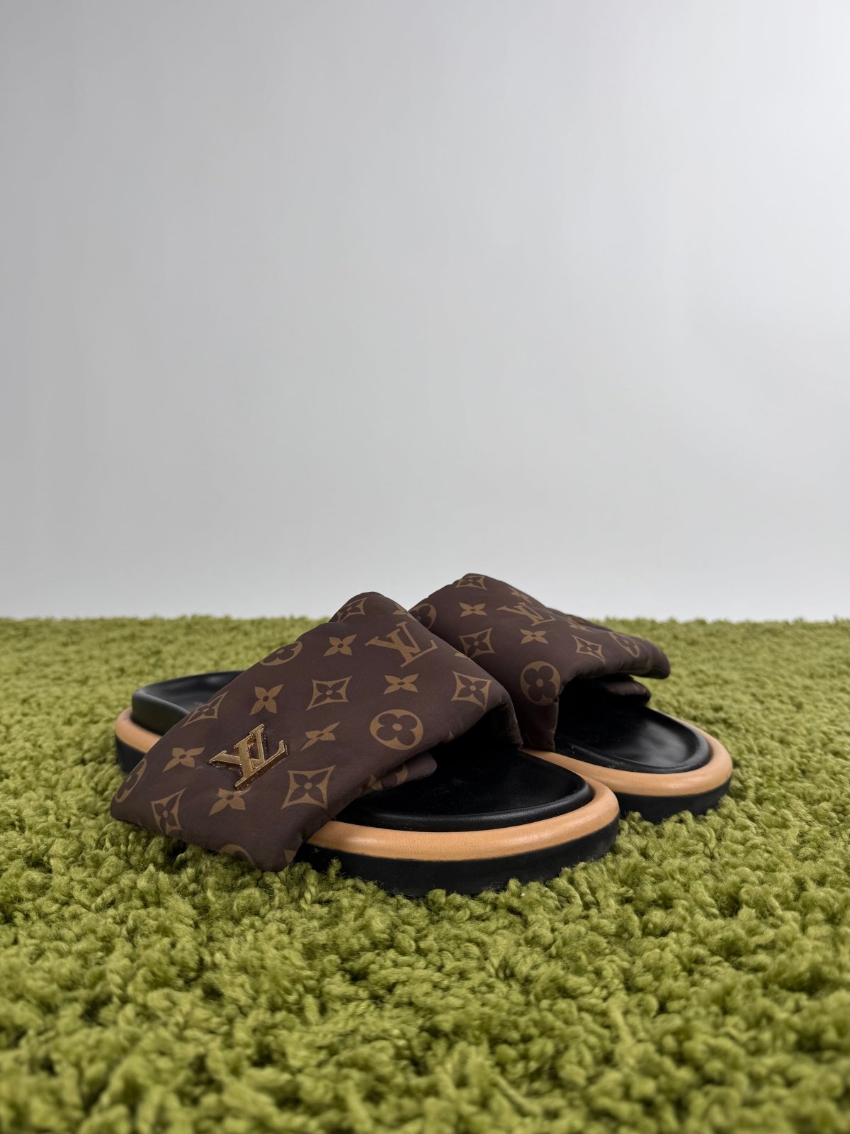 Mule Bassa Pule Pillow Louis Vuitton Marrone 40 - Second Hand Di Fiore