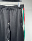 Pantalone Gucci Size L nero verde e rosso
