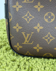 Borsa Messenger S Lock Louis Vuitton Marrone