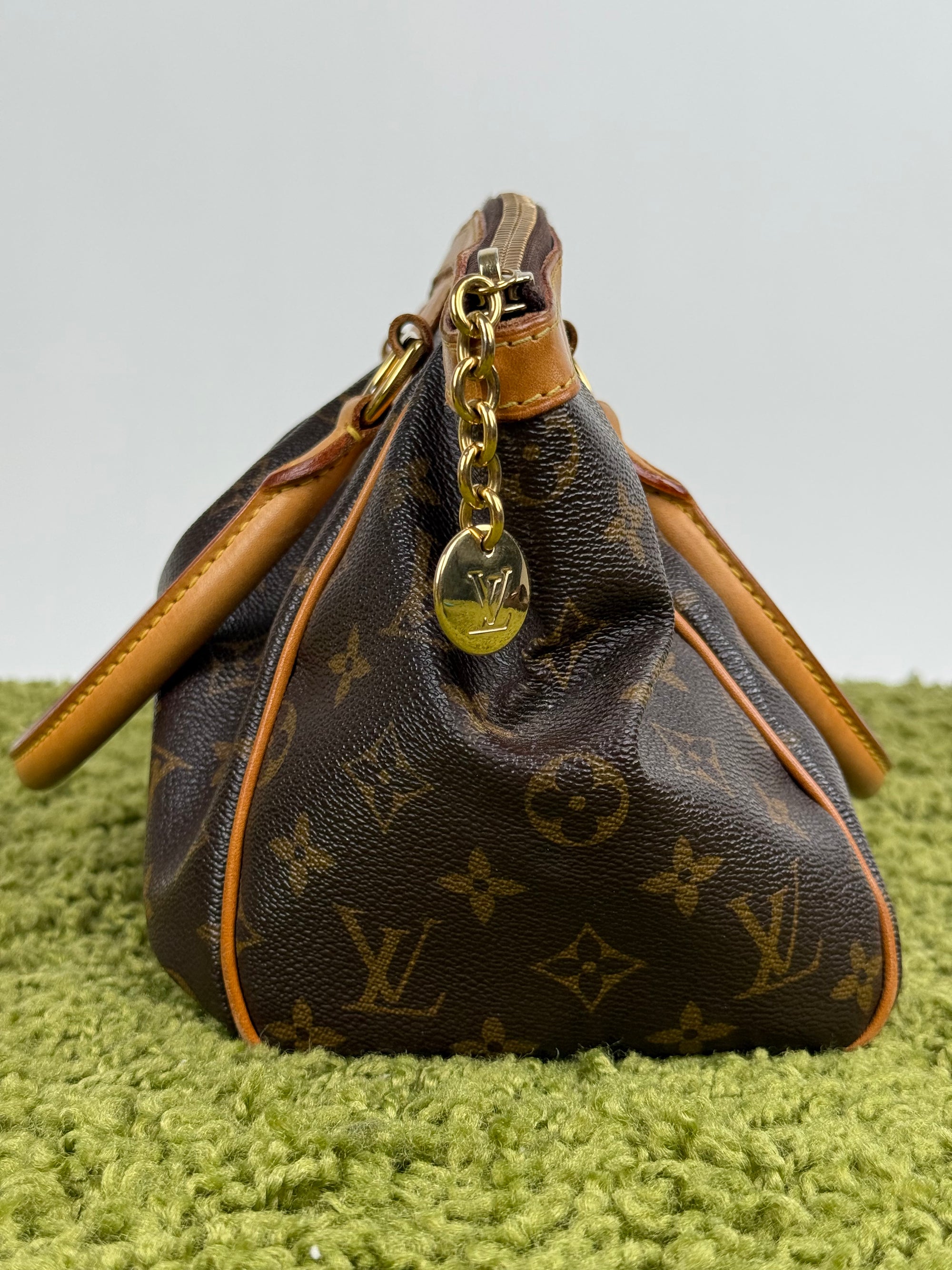 Borsa Louis Vuitton Tivoli in tela Monogram Marrone