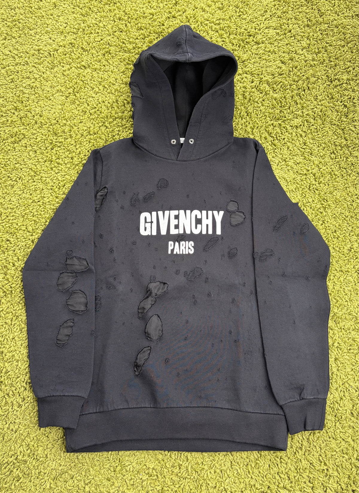 Felpa Givenchy Destroyed Nero S