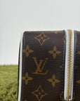 Beauty Case Louis Vuitton X NBA Marrone