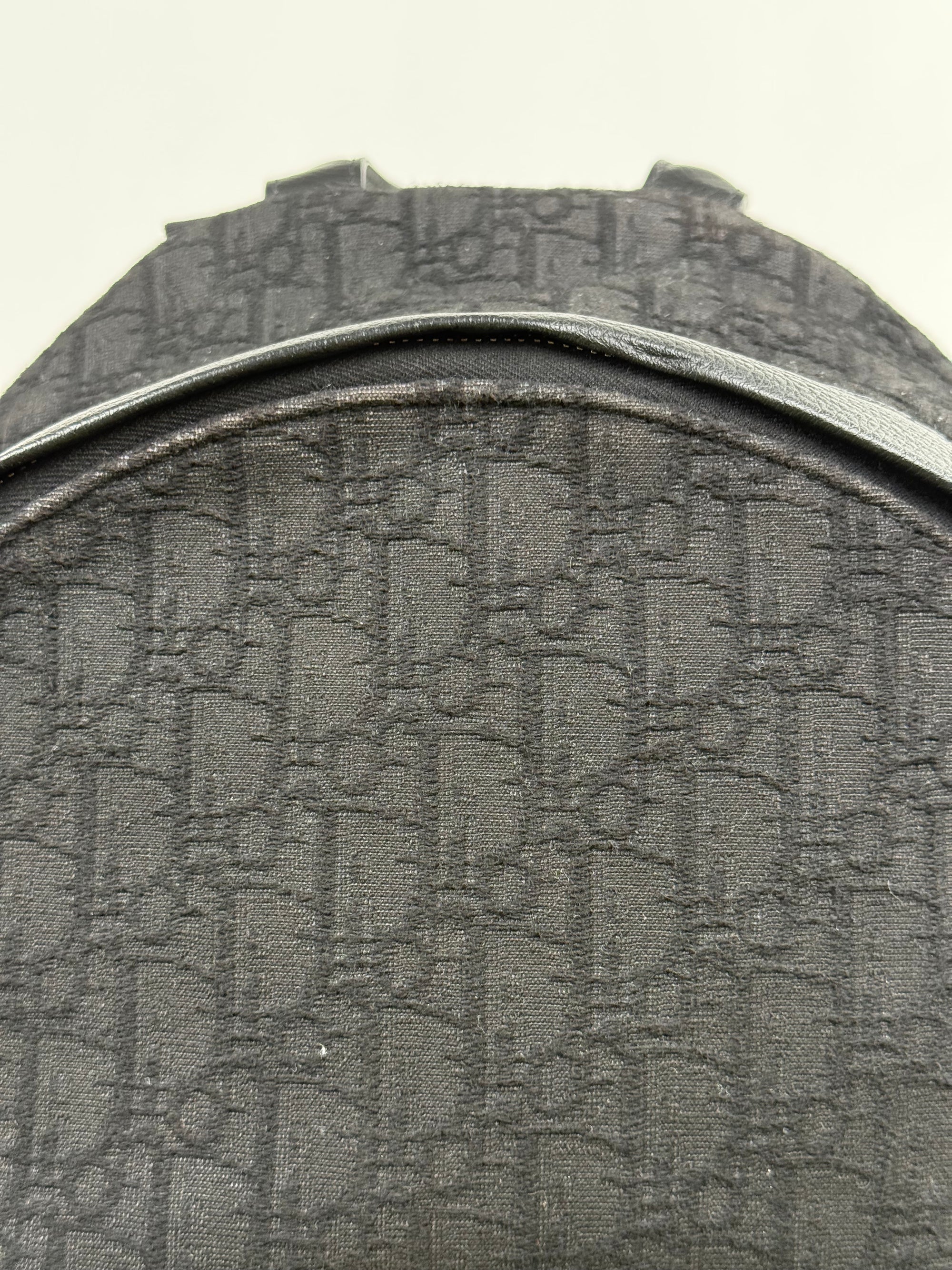 Zaino Ridere Oblique In Jacquard Christian Dior Nero