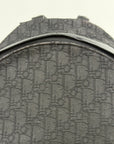 Zaino Ridere Oblique In Jacquard Christian Dior Nero