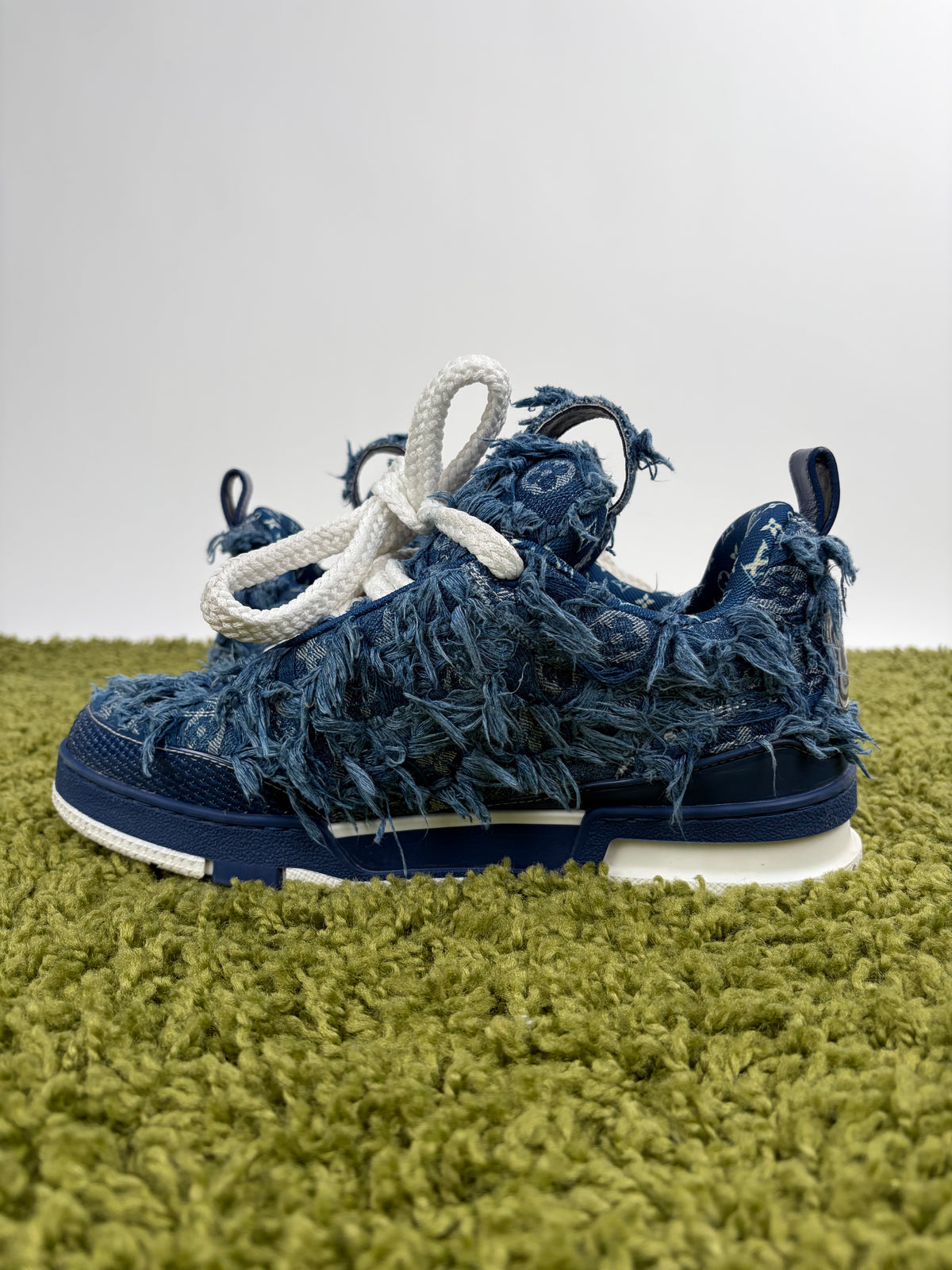 Louis Vuitton Skate Denim Blu 8