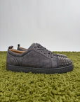 Christian Louboutin Spikes Low Grigio 45