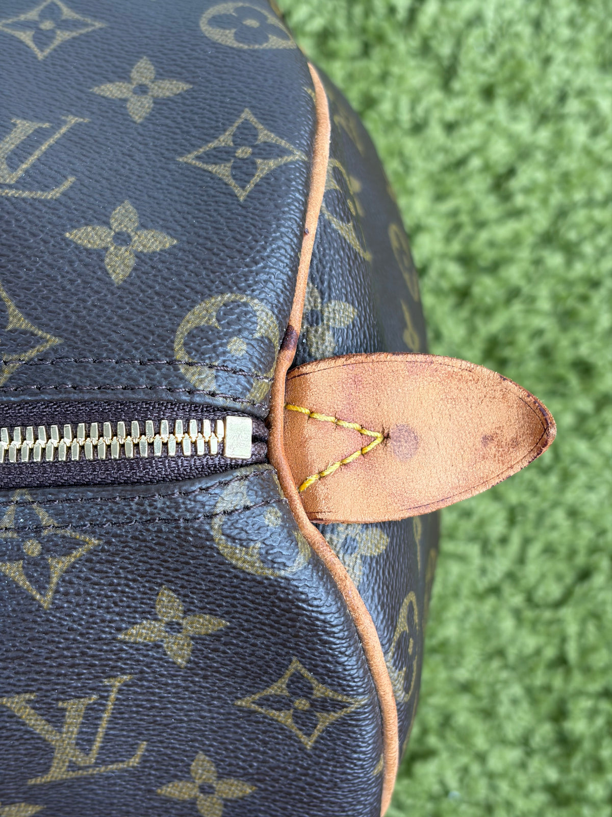 Borsone da viaggio Keepal Louis Vuitton Marrone