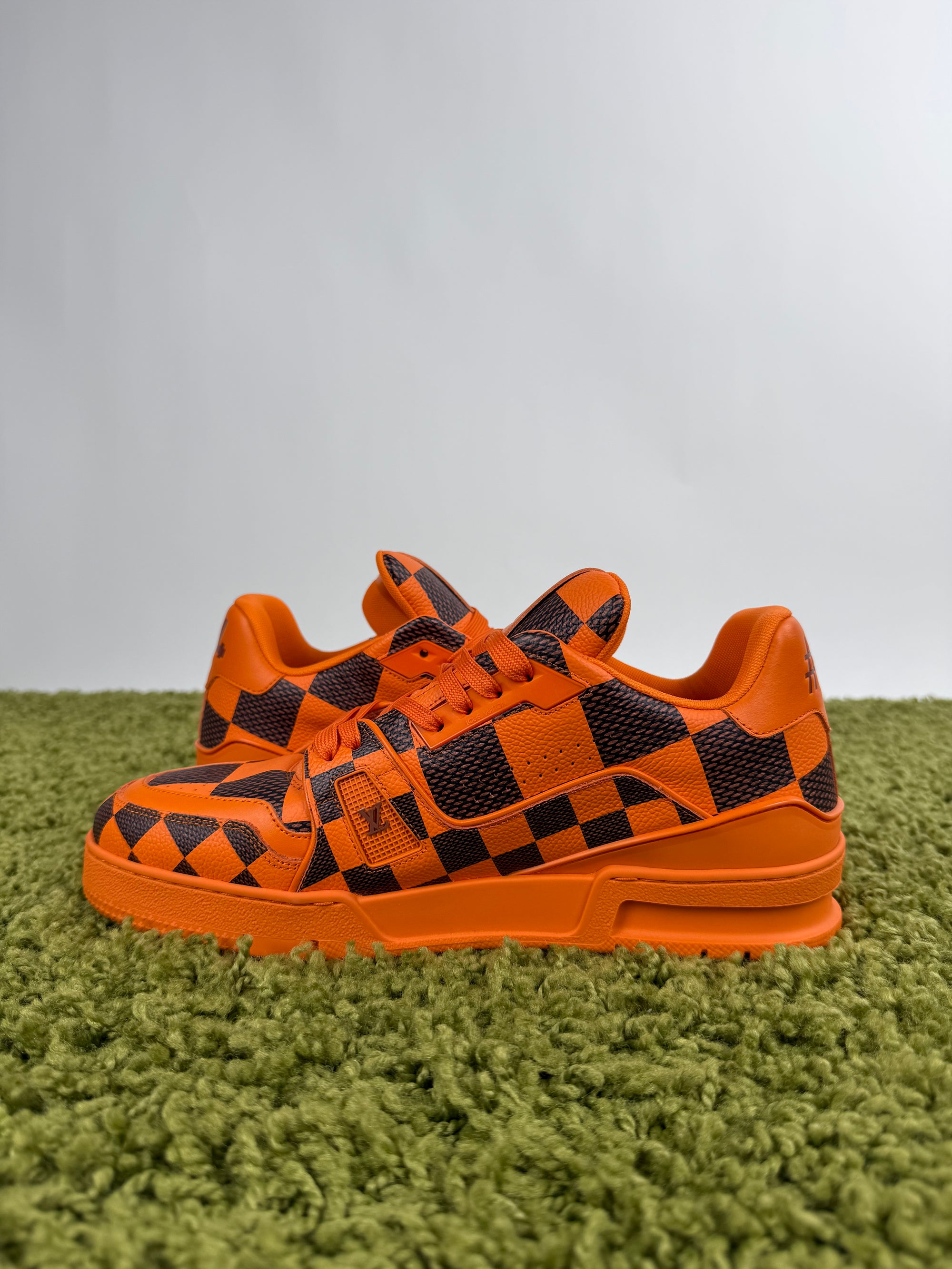 Louis Vuitton Trainer Arancione 7