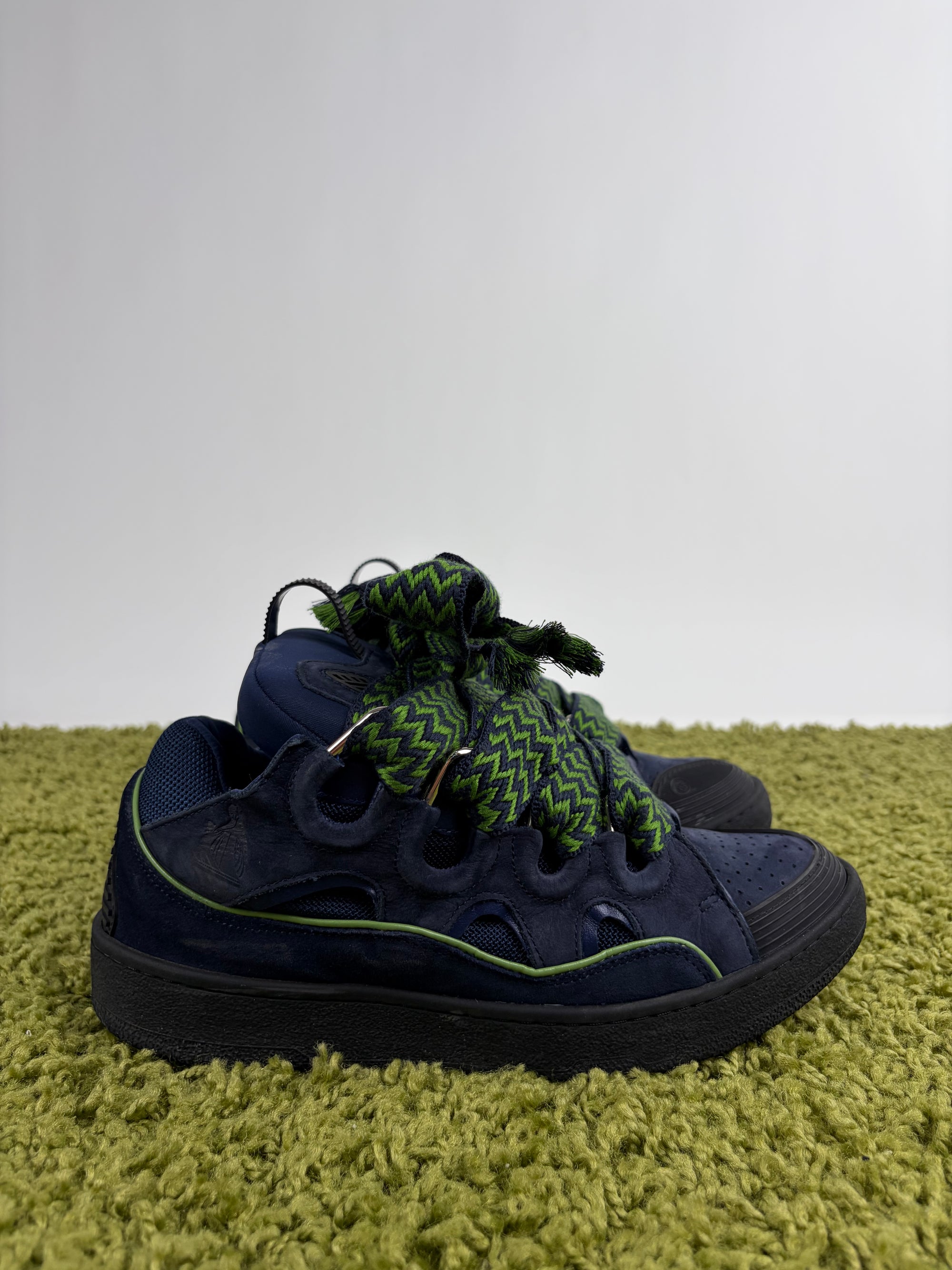 Lanvin Size 41 blu e verdi