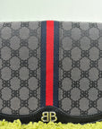Borsello Balenciaga X Gucci nero rosso e blu