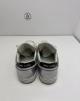 Prada Size 8.5=42.5 argento e bianca