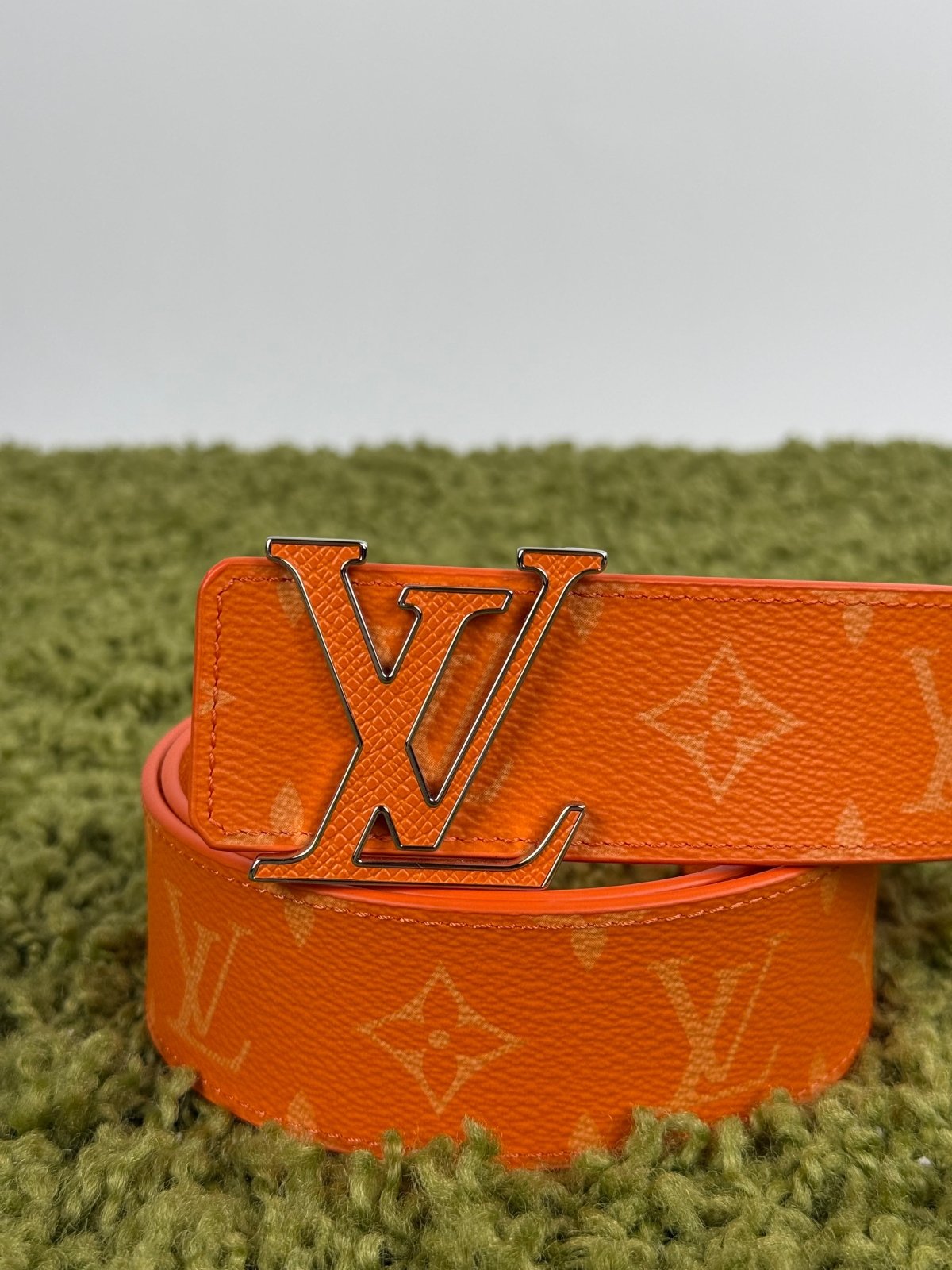 Cintura Monogram Reversibile Louis Vuitton Arancione 90/36 - Second Hand Di Fiore