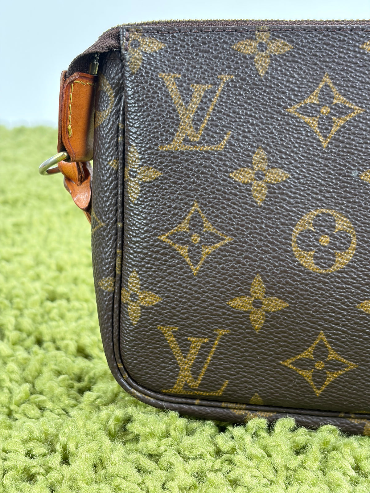 Pochette Louis Vuitton Monogram Accessories Marrone