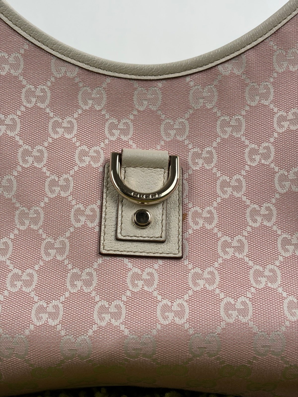 Borsa Gucci Abbey D-Ring Hobo Rosa - Second Hand Di Fiore