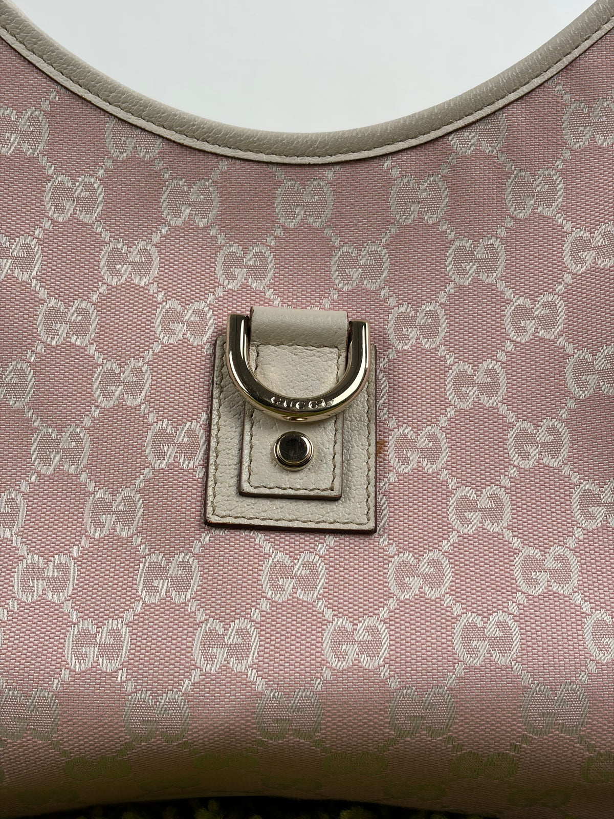 Borsa Gucci Abbey D-Ring Hobo Rosa