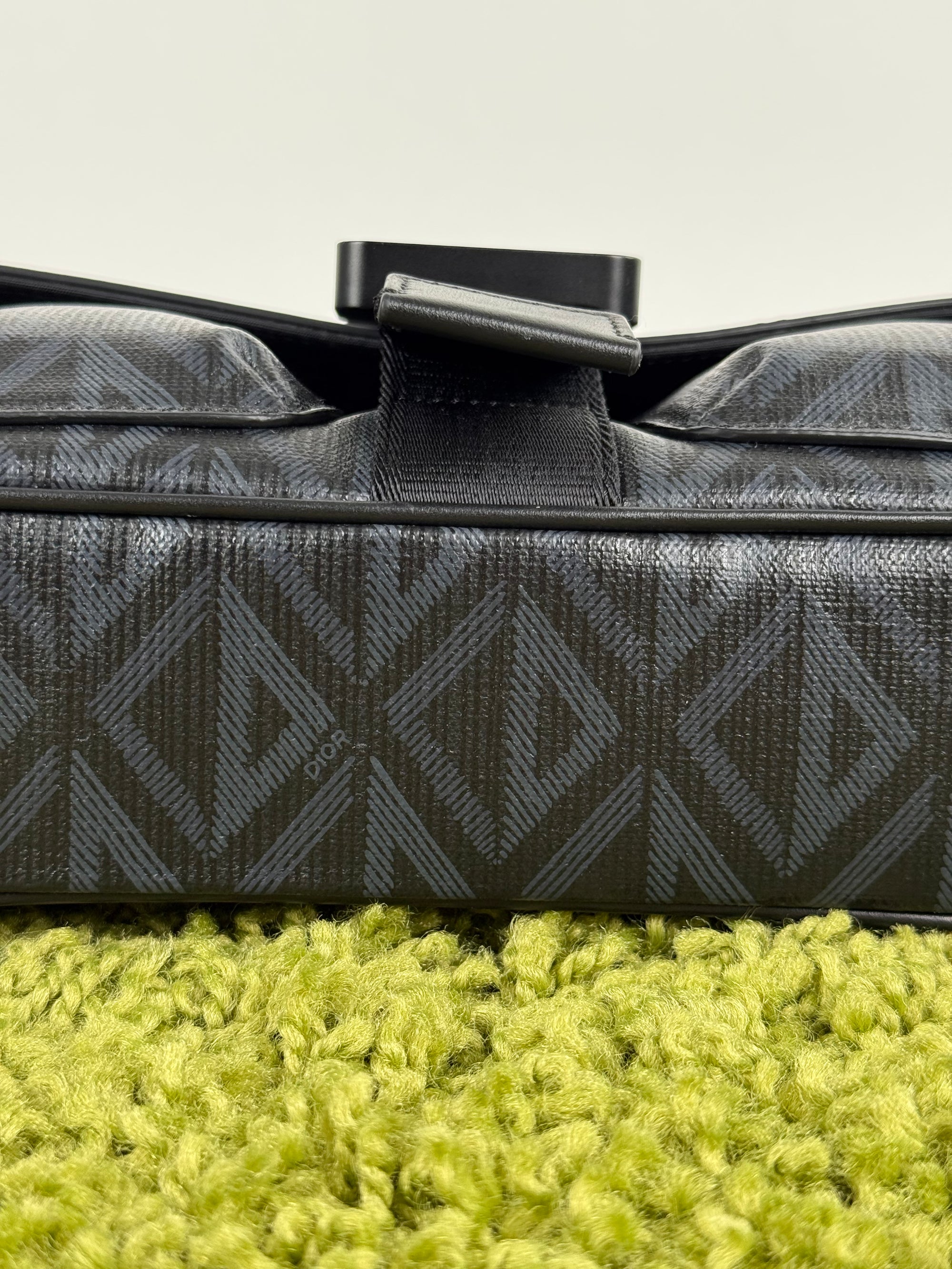 Borsa a tracolla Diamond Cd Christian Dior Nero