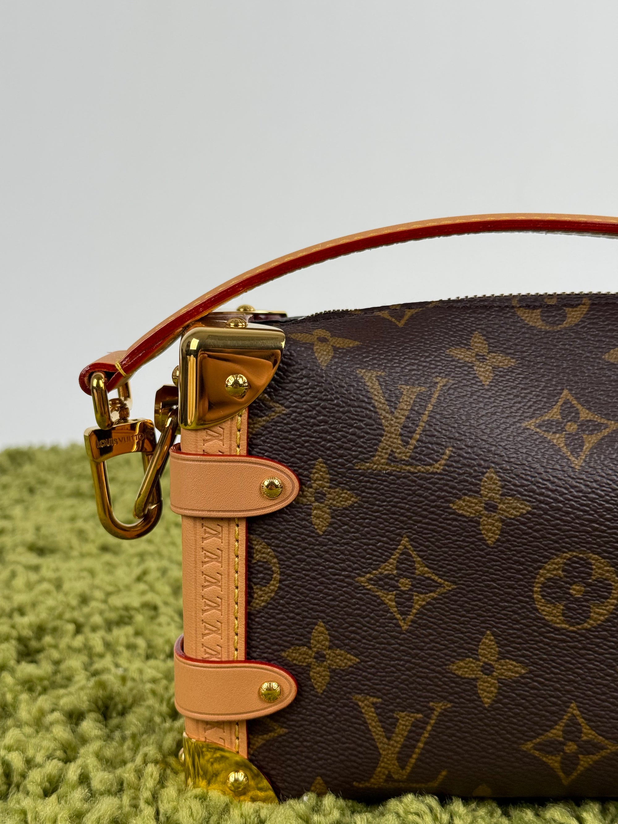 Borsa Side Trunk Louis Vuitton Marrone