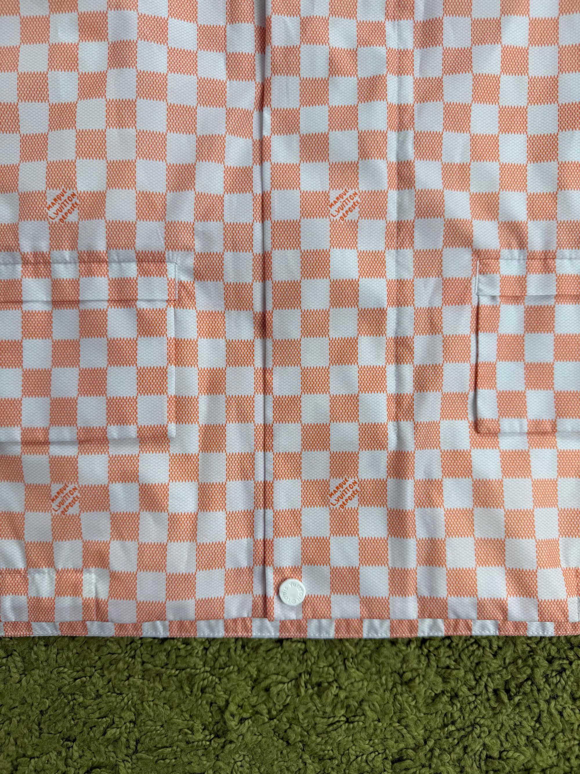Giacca a Vento Louis Vuitton Arancione 48
