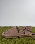 Sandalo Dior Size 39.5 rosa e beige