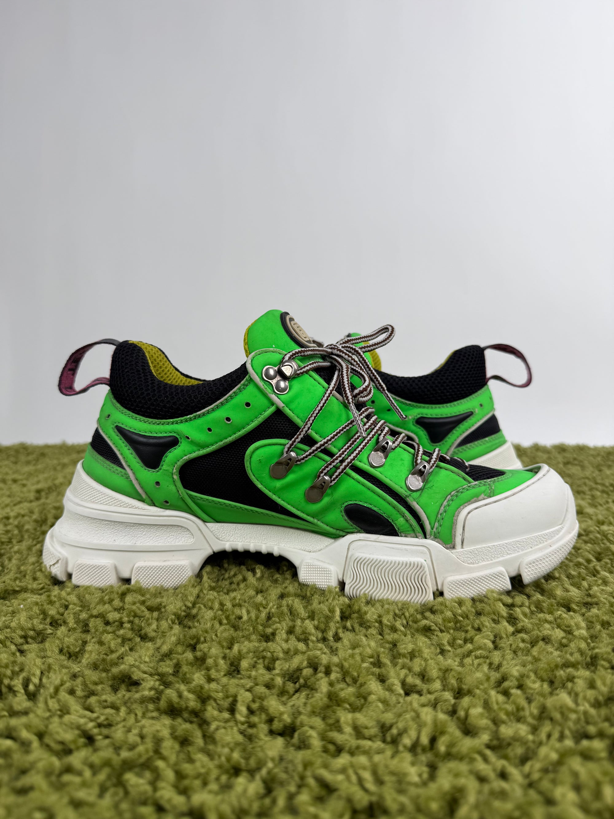 Gucci Flashtrek Sneaker  Verde 8