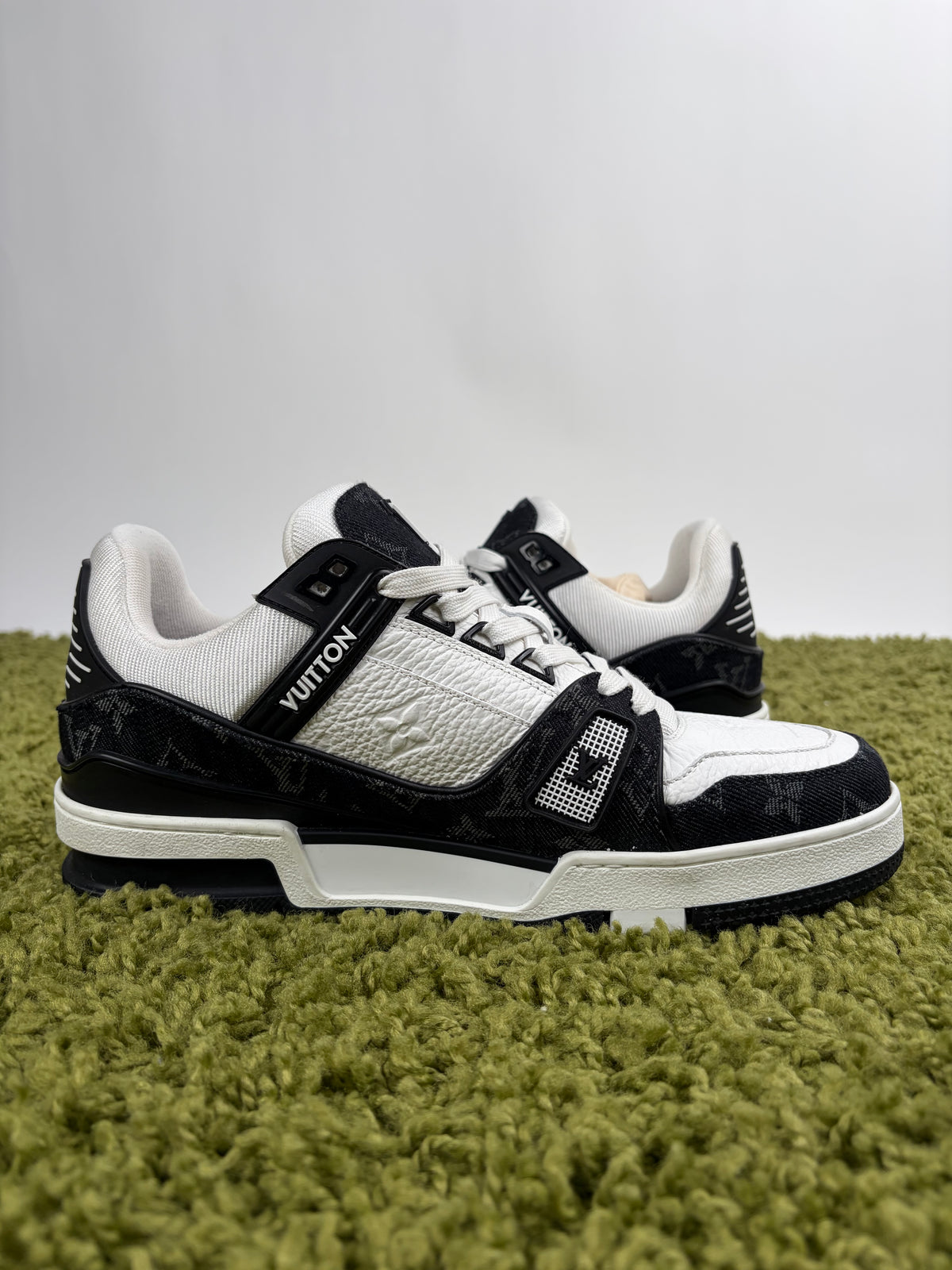 Louis Vuitton Trainer in Denim Nera 6