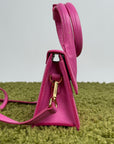 Borsa Jacquemus Le Chiquito Noeud Rosa