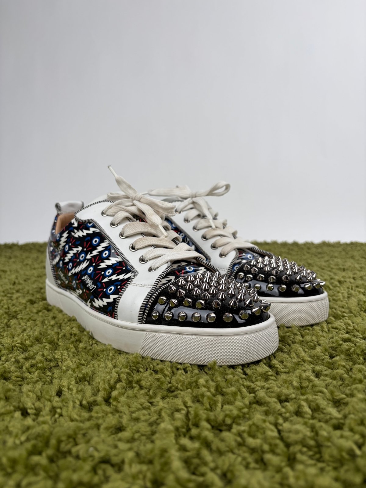 Christian Louboutin Bianco Multicolor 43.5 - Second Hand Di Fiore