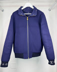 Giacca Louis Vuitton reversibile Size 48 blu