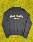 Maglione Balmain Paris Blu M