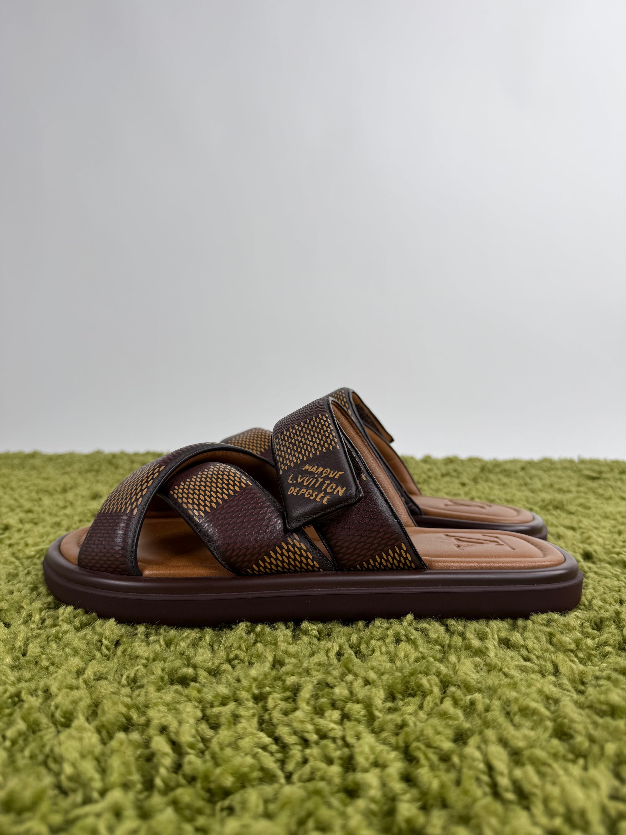 Sandalo Louis Vuitton Marrone 7