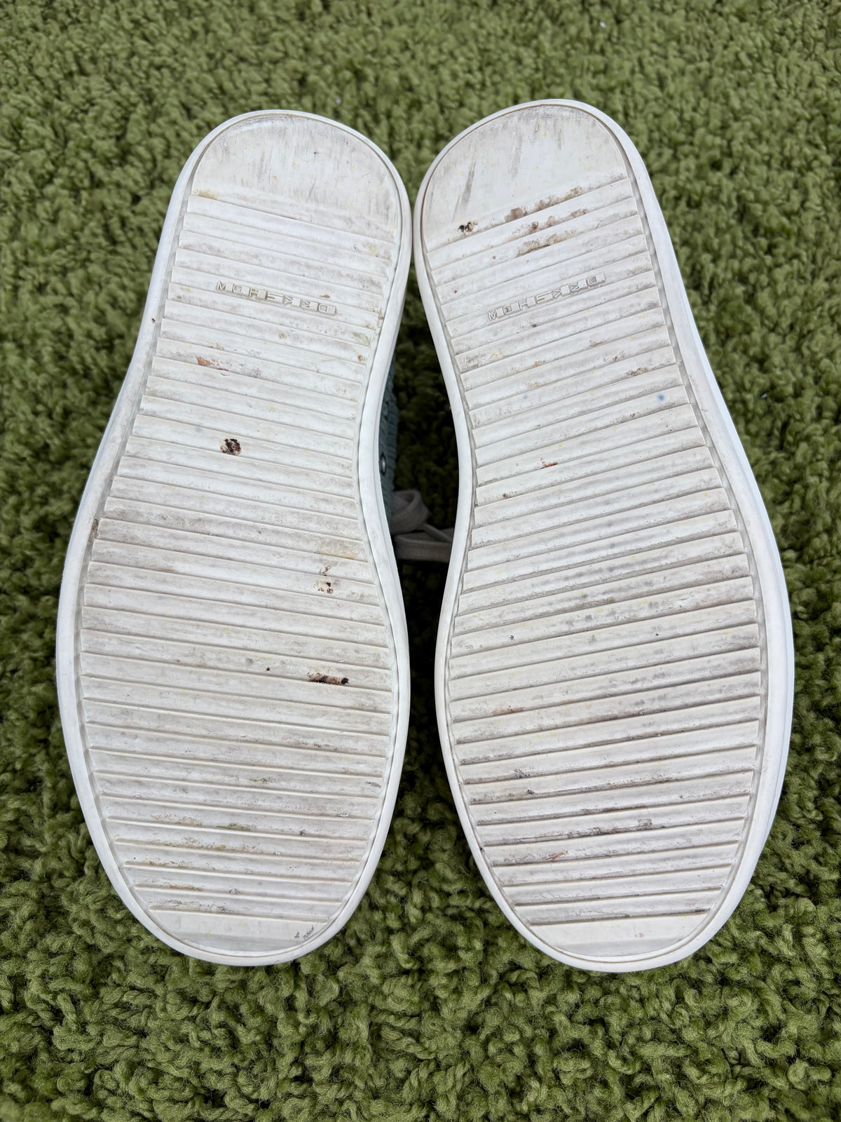 Rick Owens Ramones Low DRKSHDW Verde Acqua 38