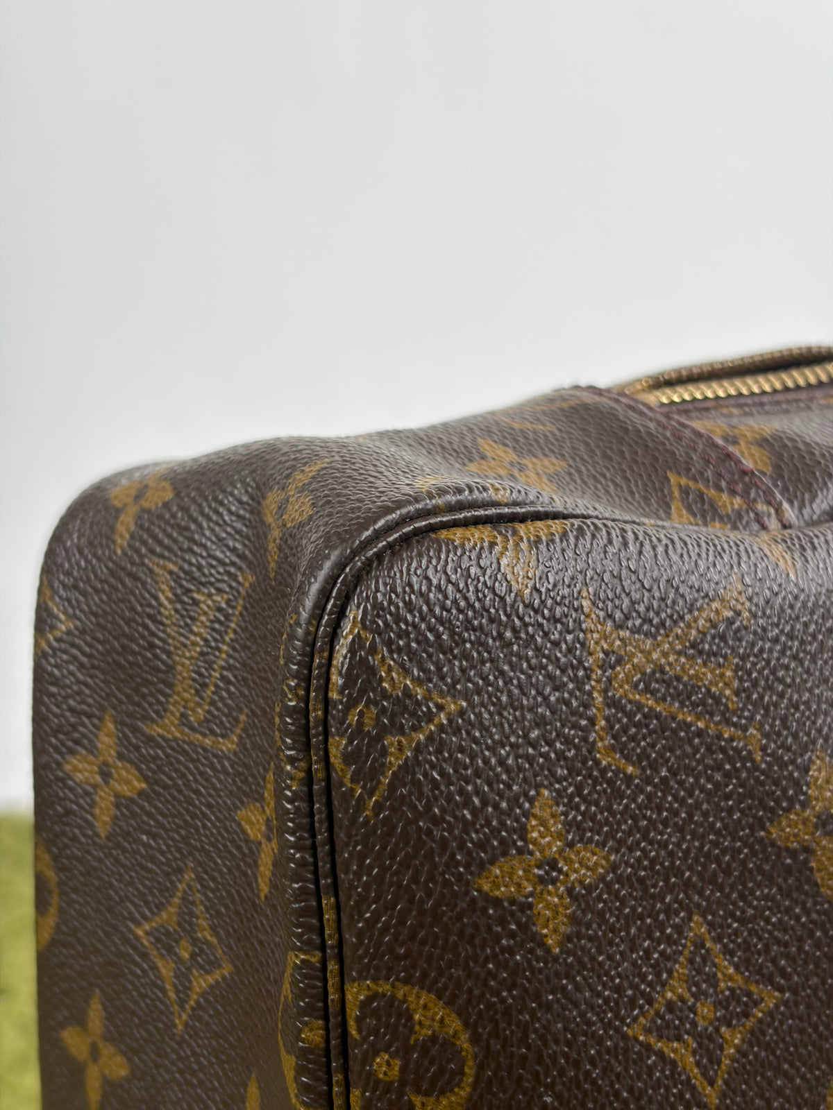 Beauty Case Louis Vuitton Marrone