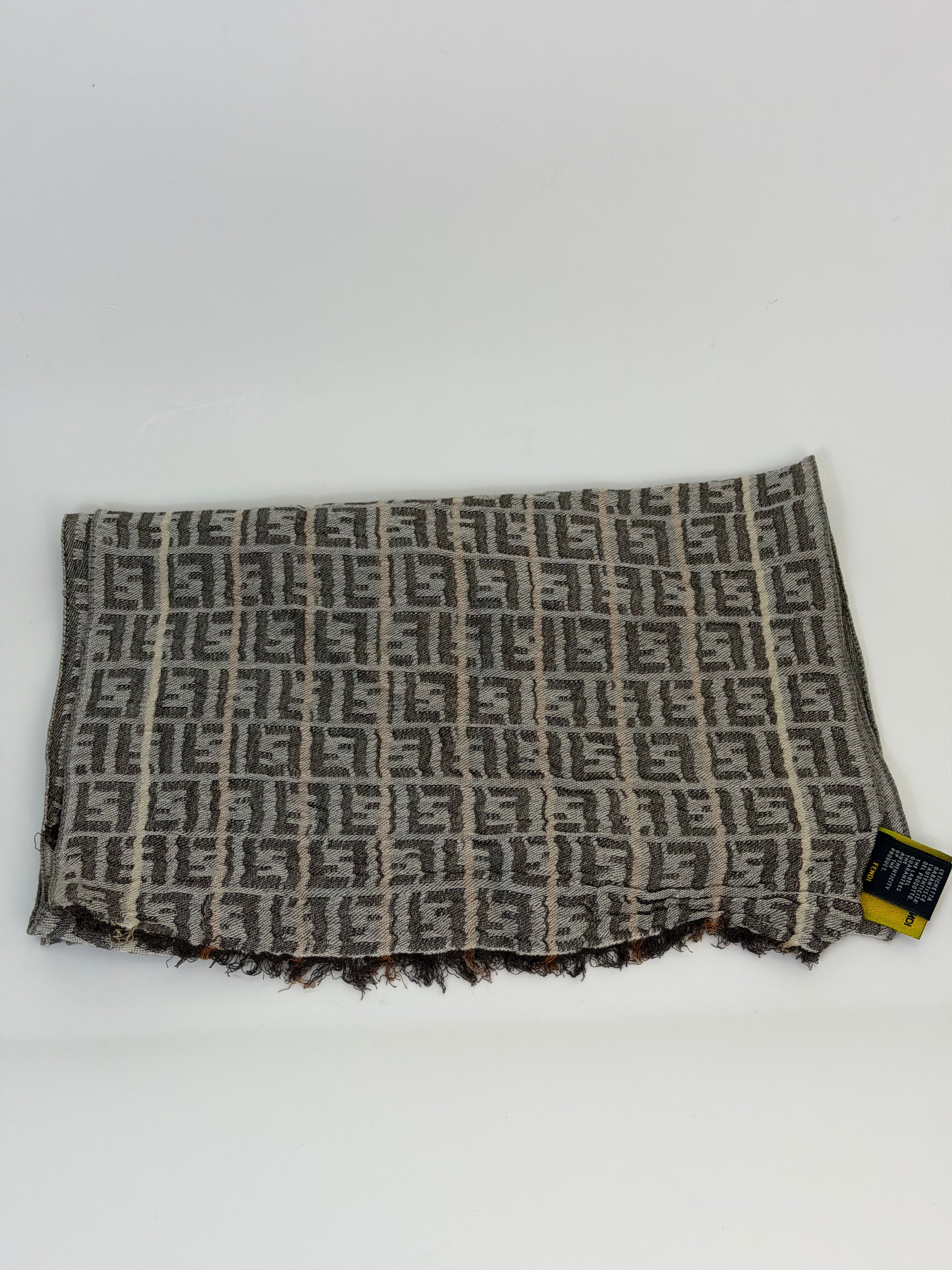 Foulard fendi grigio