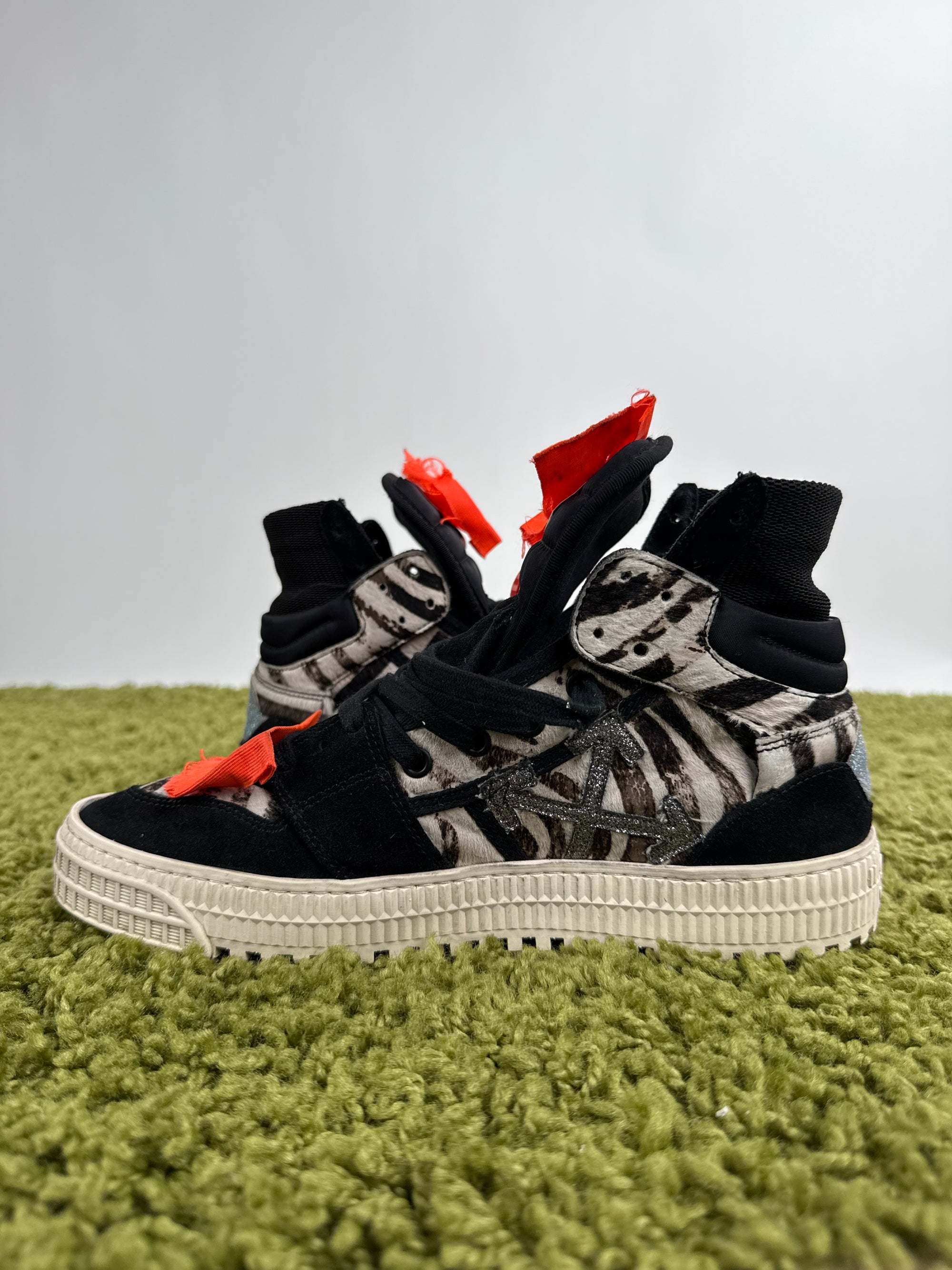 Off White High Sneaker Nere 39