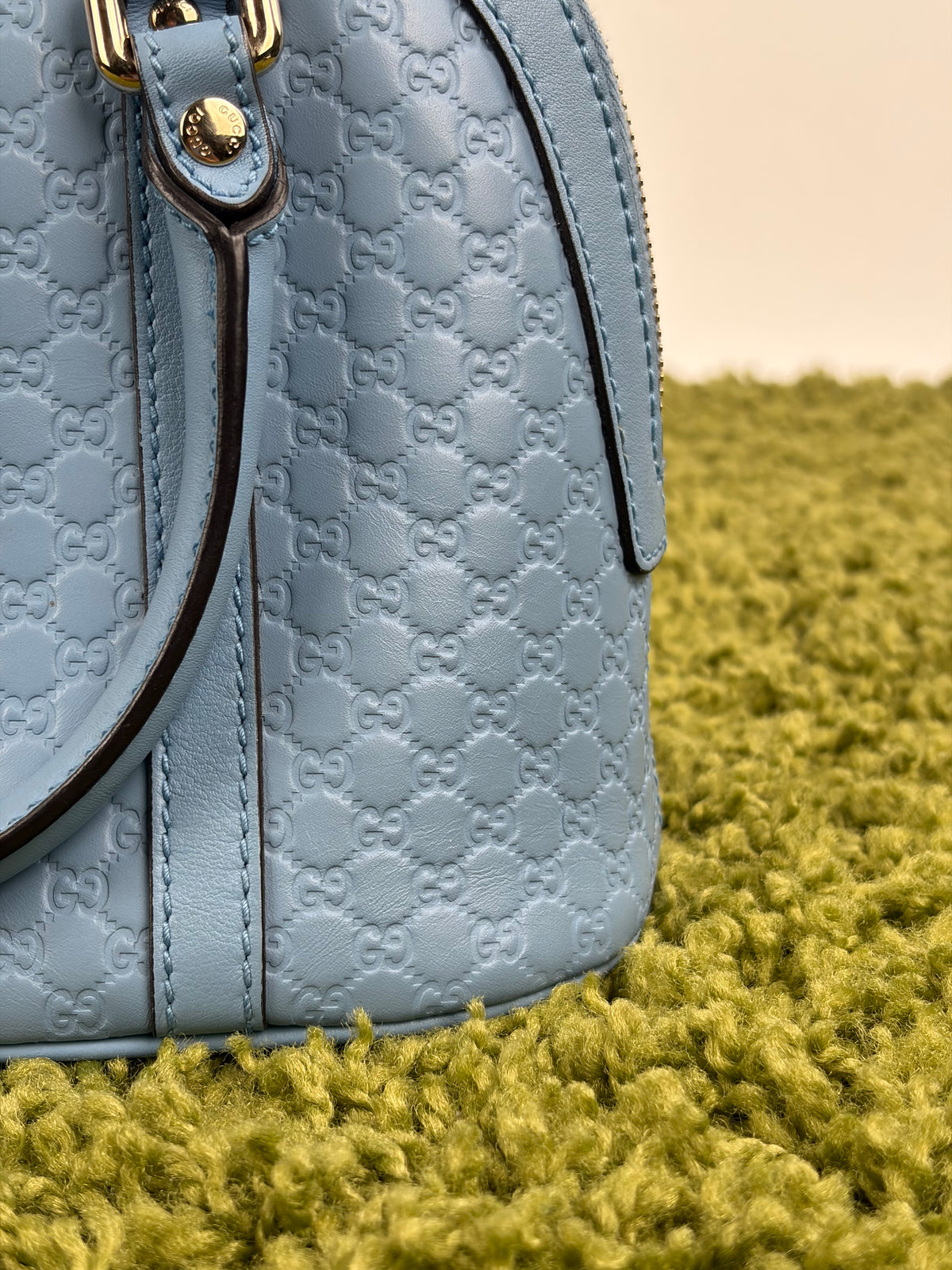 Borsa Dome Gucci Azzurra