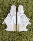 Louis Vuitton trainer Size 5.5=39.5 calza 40.5 bianche