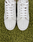 Christian Louboutin Spikes Bianco 43