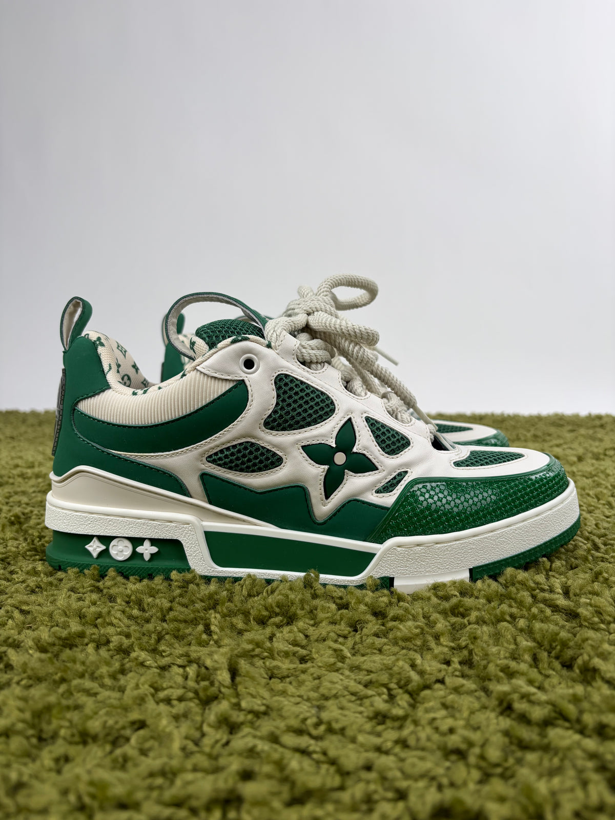 Louis Vuitton Skate Verde 7.5