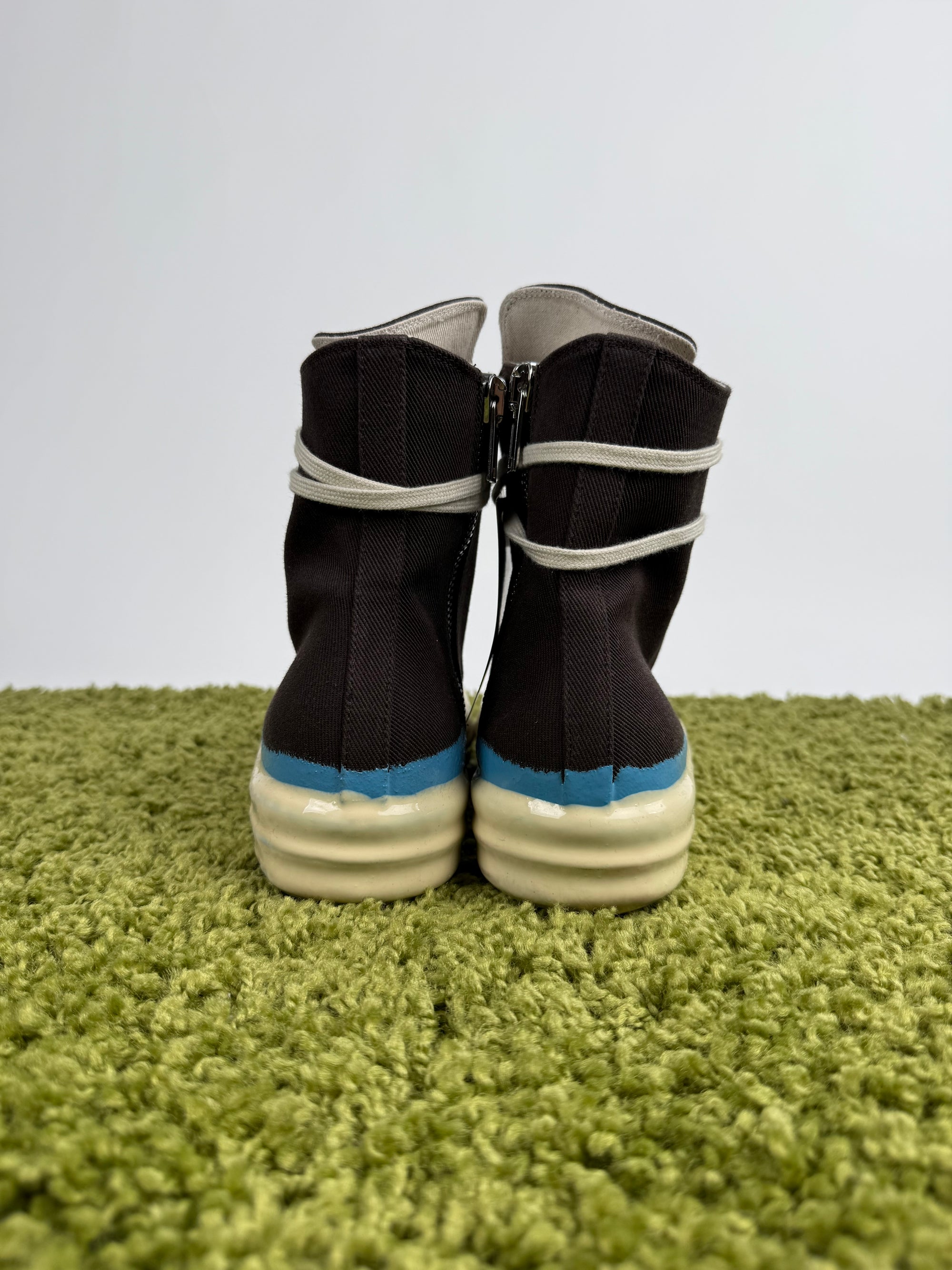 Rick Owens Alte con suola rivestita in gomma 44