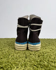 Rick Owens Alte con suola rivestita in gomma 44
