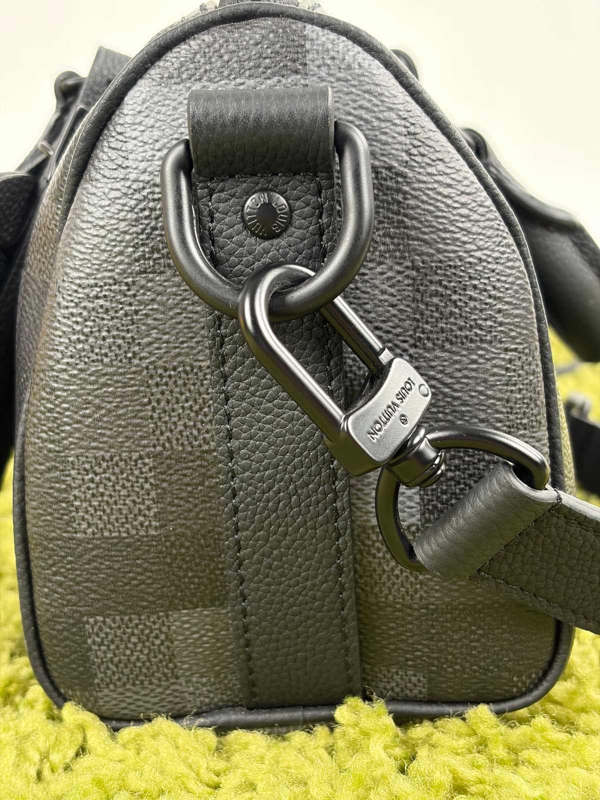 Borsa Louis Vuitton Keepall Bandoulière 25 Nera
