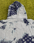Completo Louis Vuitton Size XL blu e bianco