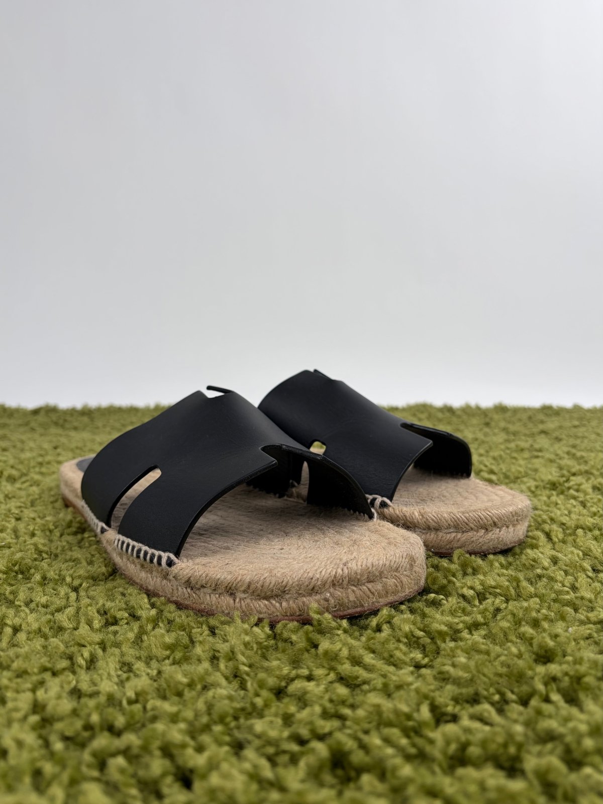 Mules Hermès nera 46 - Second Hand Di Fiore