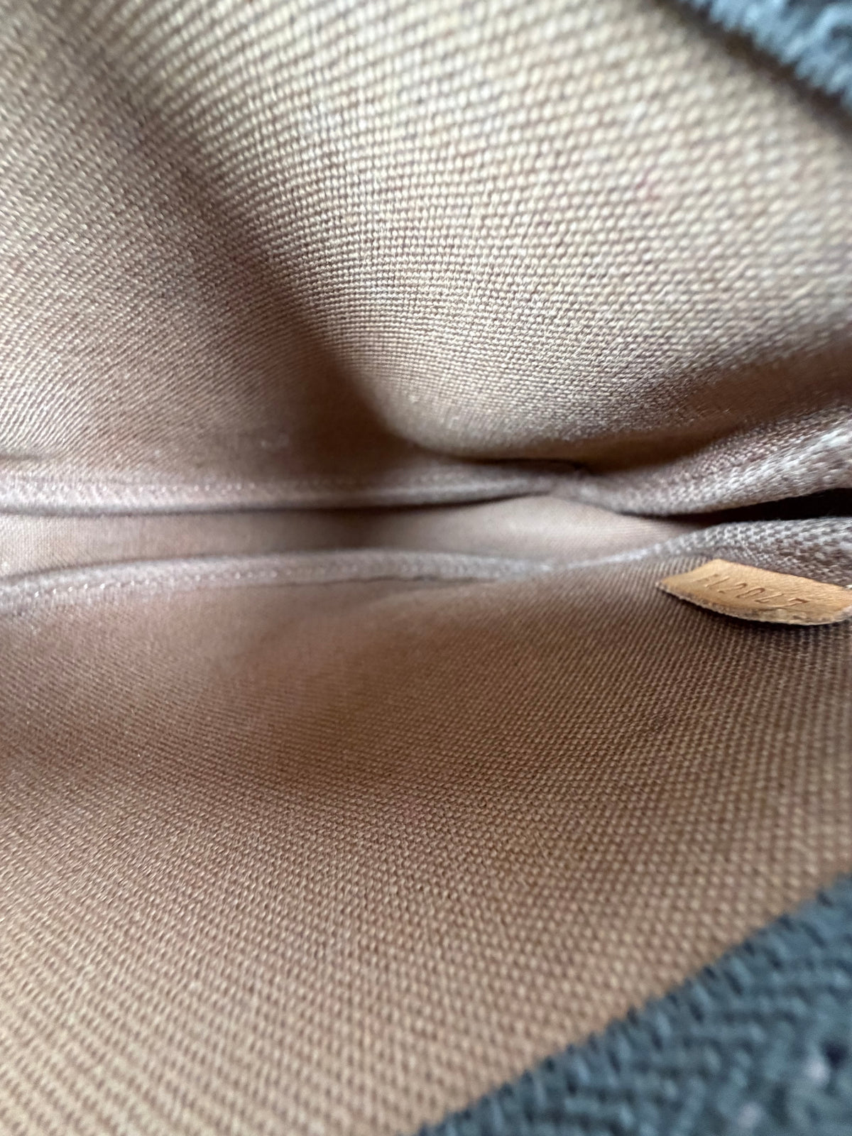 Mini Borsa Louis Vuitton Marrone