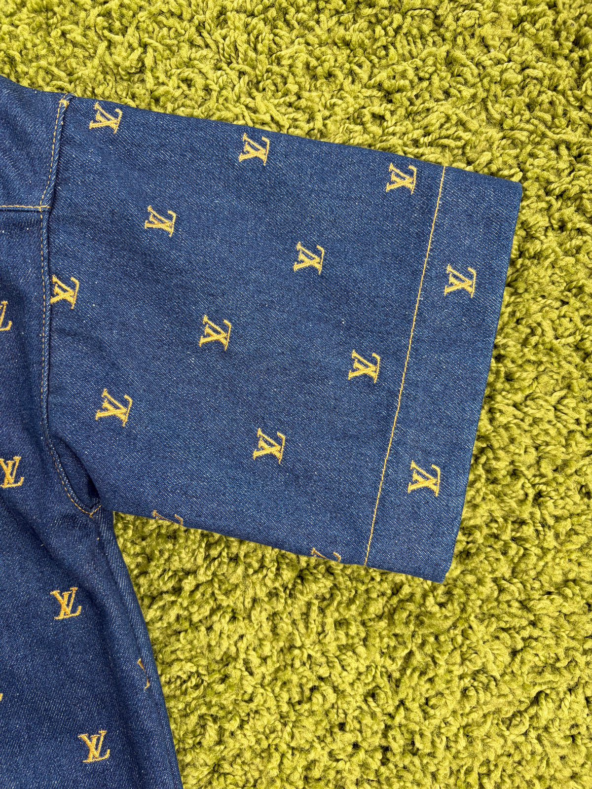 Camicia Louis Vuitton In Denim Blu S