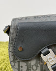 Borsa a tracolla saddle Christian Dior Nero