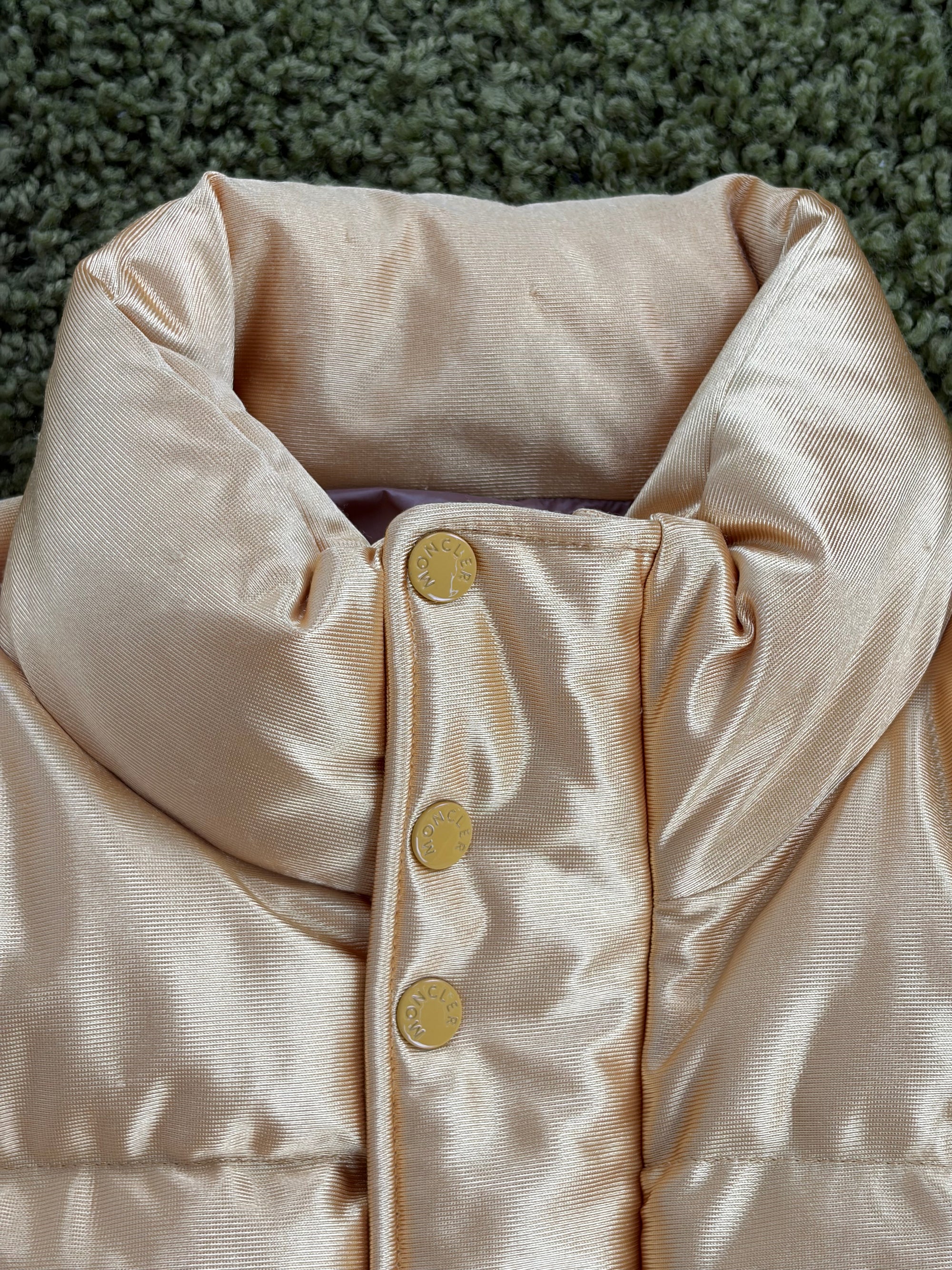 Moncler X Palm angels Size 2=M oro