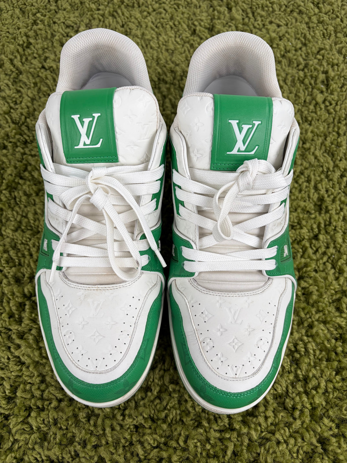 Louis Vuitton Trainer Verde 8