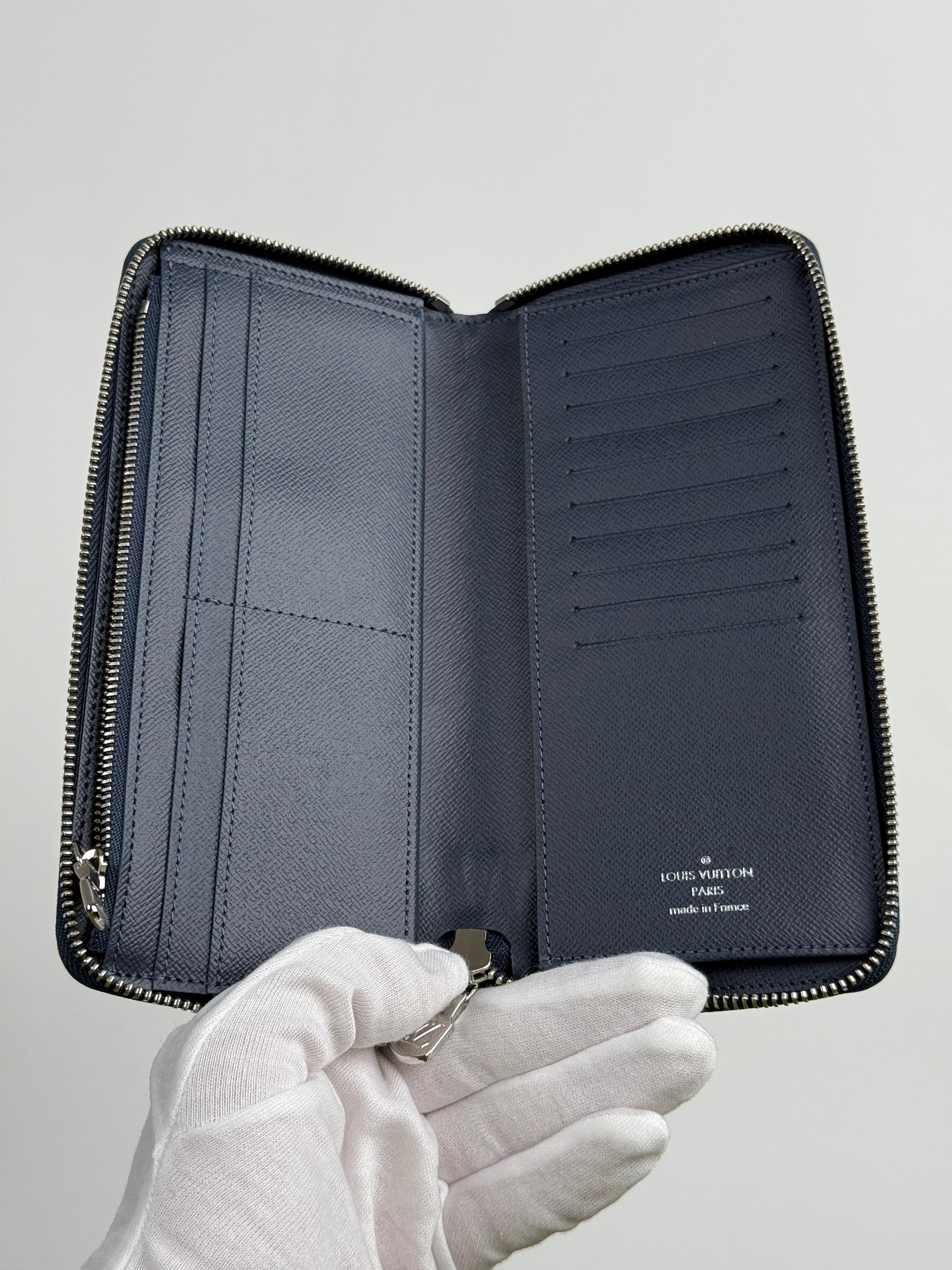 Portafoglio Louis Vuitton Blu Scuro