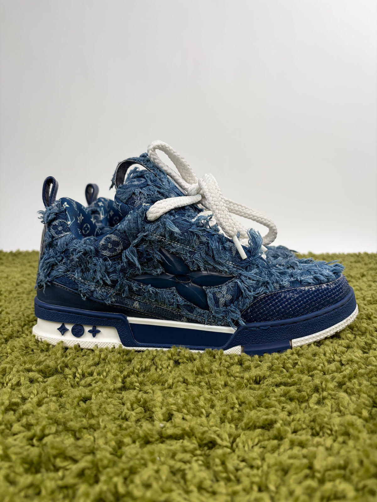 Louis Vuitton Skate Denim Blu 8